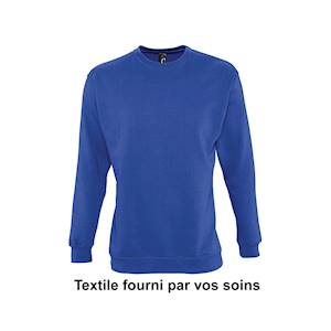 Impression directe quadri sur t-shirt 100% coton fourni pas vos soins. INFORMATIONS OBLIGATOIRES à nous fournir avant livraison de vos textiles : Nombre de pièce par taille et référence - Nom de l'expéditeur - Jour de livraison programmé - Prévoir 1 ... 